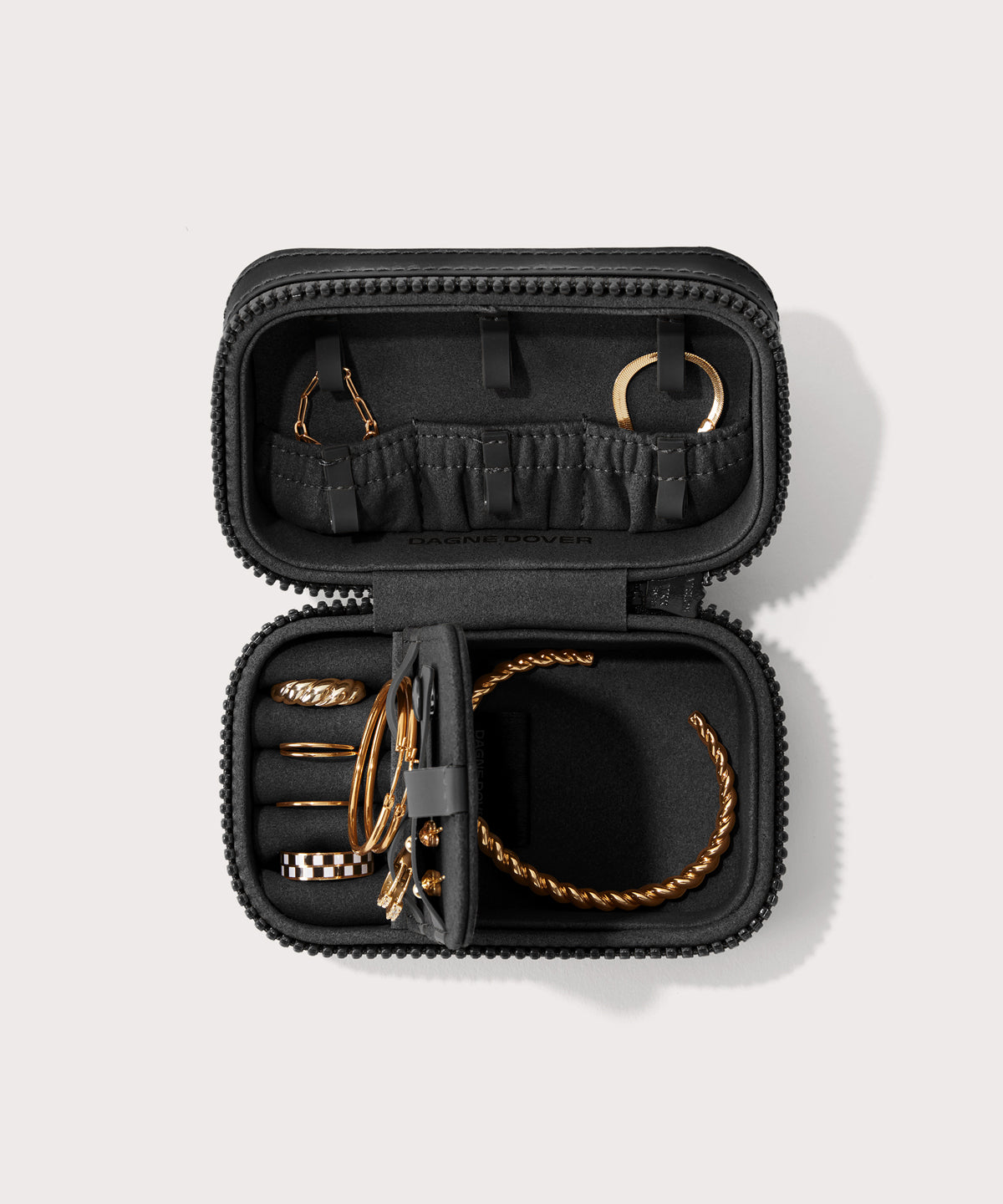 Frankie Jewelry Case in Onyx. Small - Image 3
